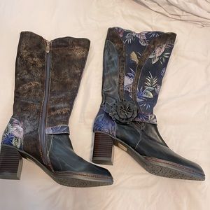 L’Artiste Savannah floral boot